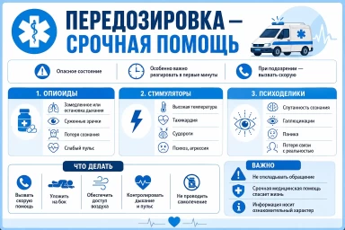 Помощь при передозировке в Нижней Салде