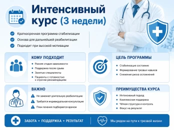 Реабилитация за 21 день в Нижней Салде
